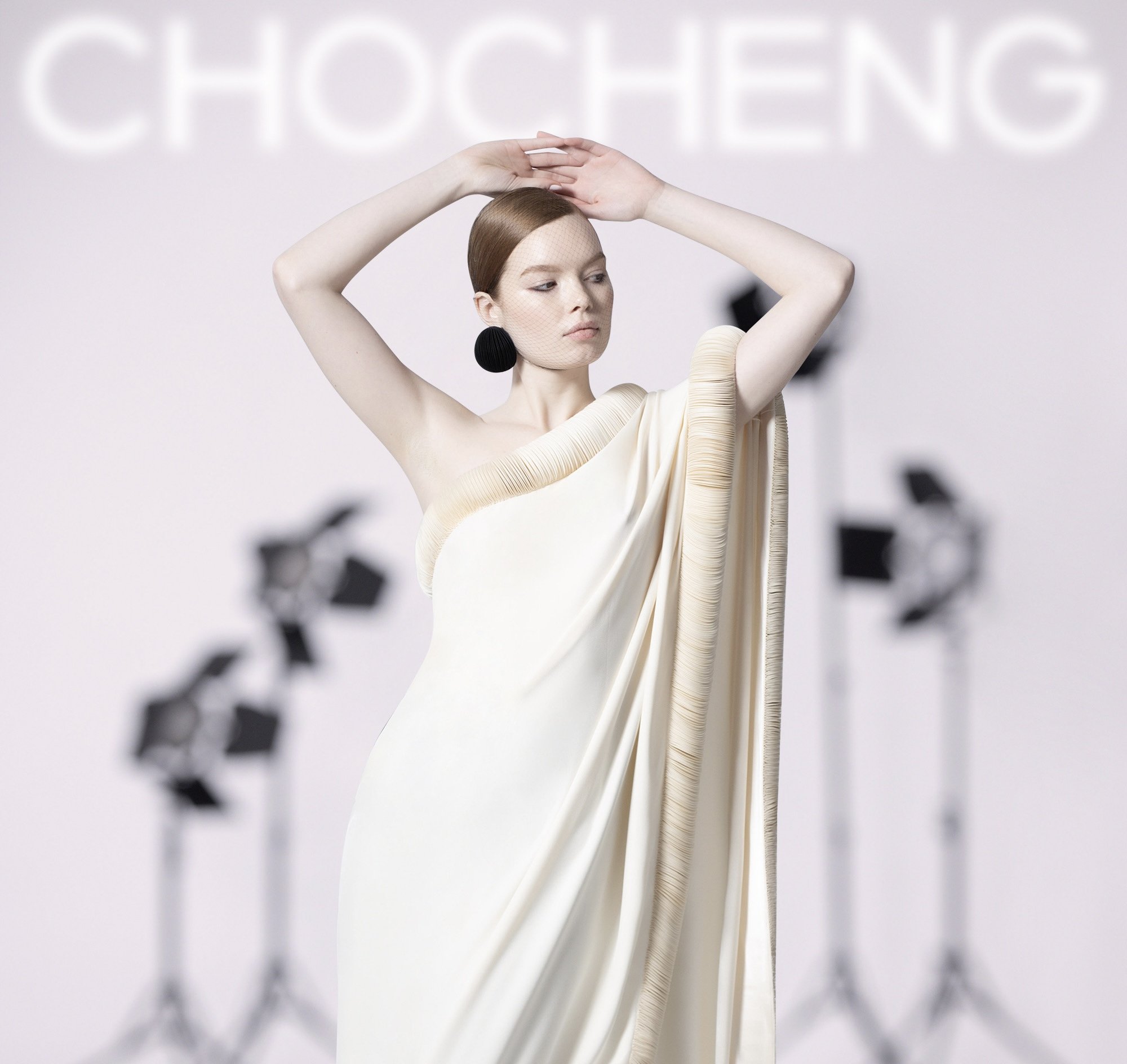 CHOCHENG AW ‘23 Brings Glamor and Humor to the Runway at NYFW