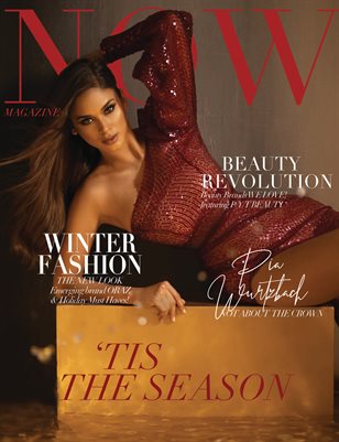 NOW Magazine December Issue Pia Wurtzbach